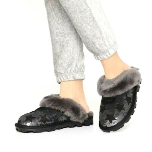 UGG Shoes - UGG Coquette Sequin Stars Slippers